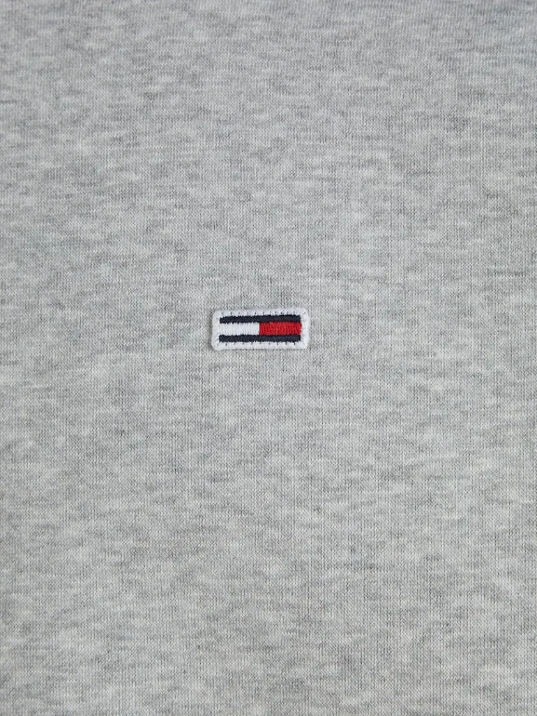 TJM REGULAR FLEECE C NECK lt grey htr