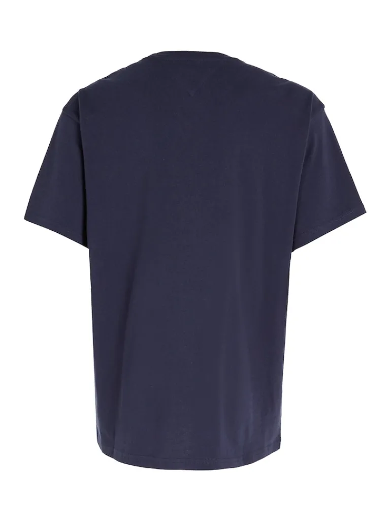 TJM RLXD VARSITY LOGO TEE twilight navy