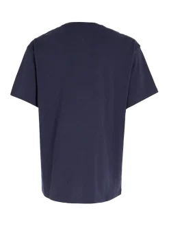 TJM RLXD VARSITY LOGO TEE twilight navy