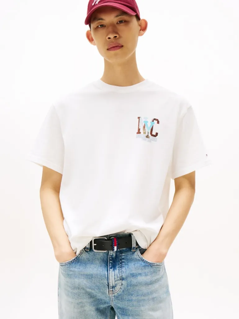 TJM RLX NOVELTY GRAPHIC 3 S/S T ecru