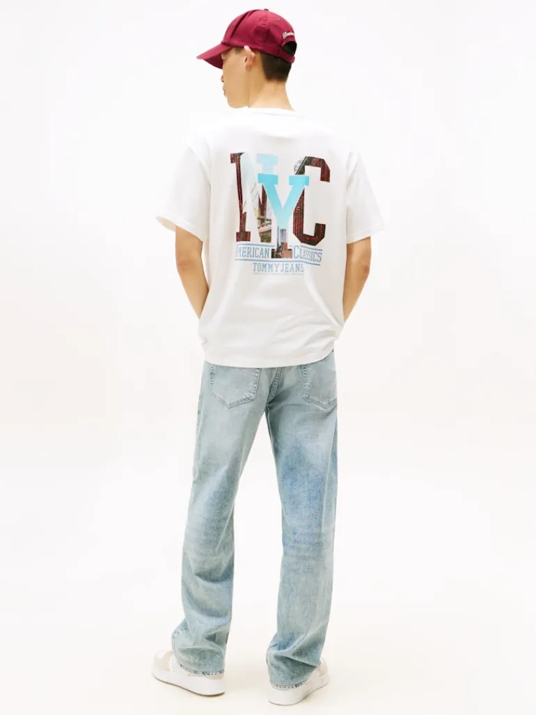 TJM RLX NOVELTY GRAPHIC 3 S/S T ecru