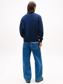 TJM RLX WAFFLE SCRIPT CREW dark night navy