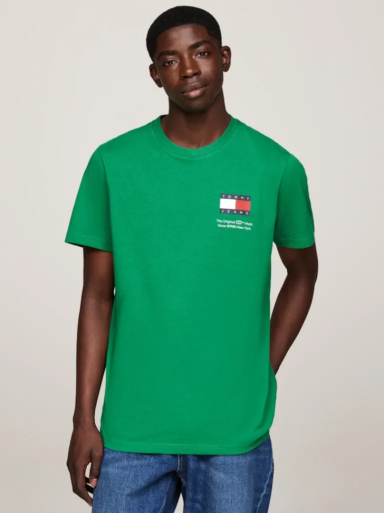 TJM SLIM 2PACK S/S FLAG DNA TEE green malachite - black