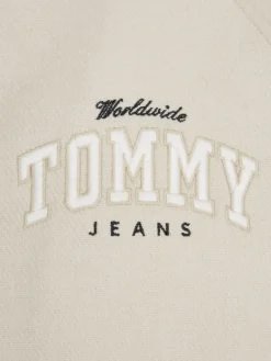TJM WOOL VARSITY BOMBER newsprint