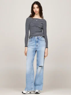 TJW BRETON STRIPE LS dark night navy - multi