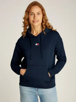 TJW BXY BADGE HOODIE dark night navy