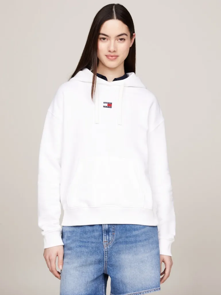 TJW BXY BADGE HOODIE white