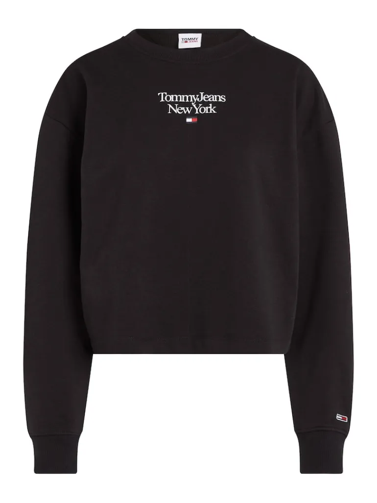 TJW BXY ESSENTIAL LOGO 1 CREW black