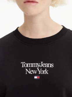 TJW BXY ESSENTIAL LOGO 1 CREW black