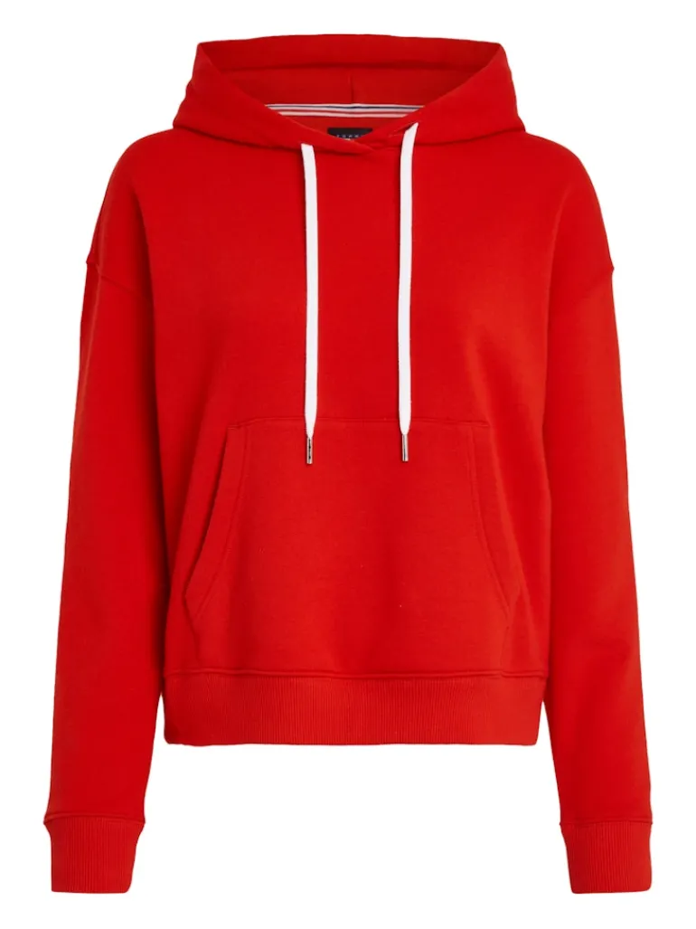 TJW BXY LOGO DRAWCORD HOODIE EXT deep crimson