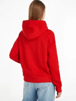 TJW BXY LOGO DRAWCORD HOODIE EXT deep crimson