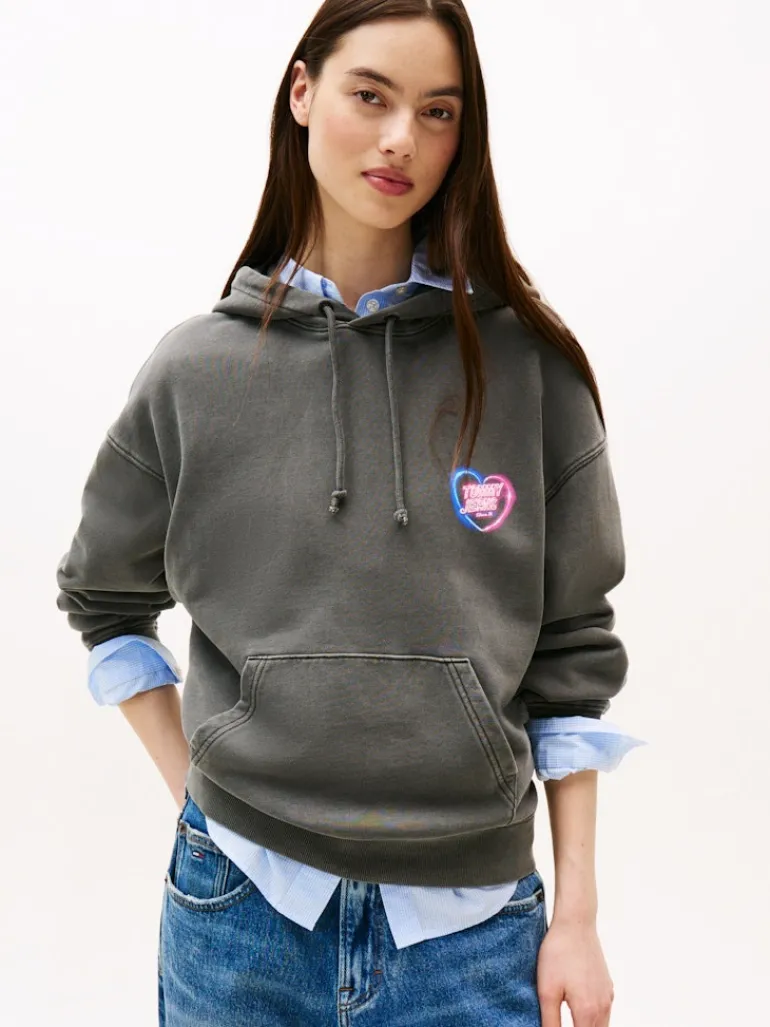 TJW BXY NEON HOODIE EXT black