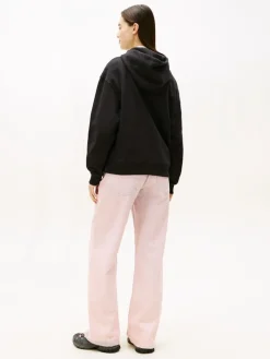 TJW BXY S-FLAG 1/4 ZIP HOODIE black