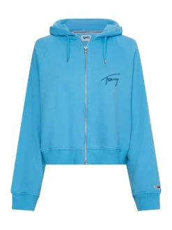 TJW BXY SIGNATURE ZIP HOODIE blue crush