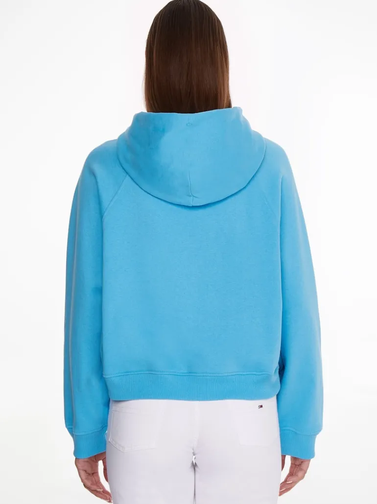 TJW BXY SIGNATURE ZIP HOODIE blue crush