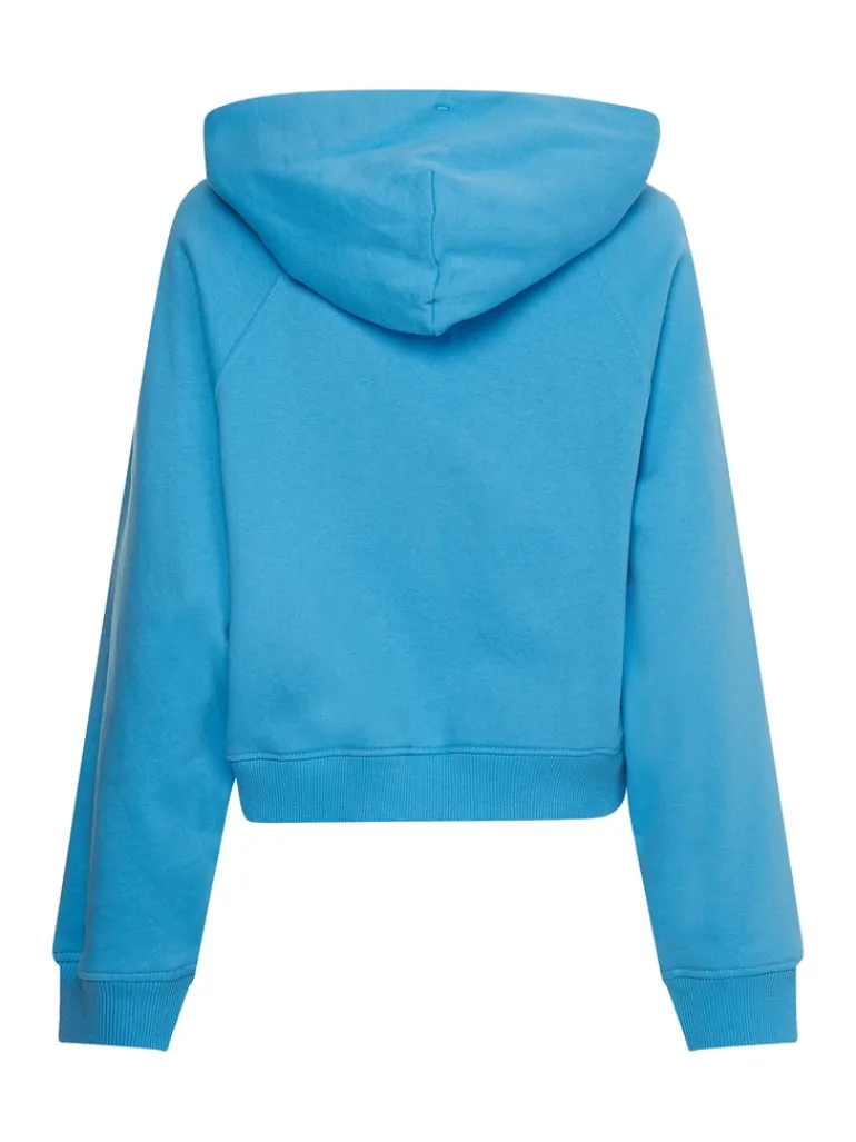 TJW BXY SIGNATURE ZIP HOODIE blue crush