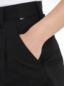 TJW CLAIRE HR PLEATED SHORTS black