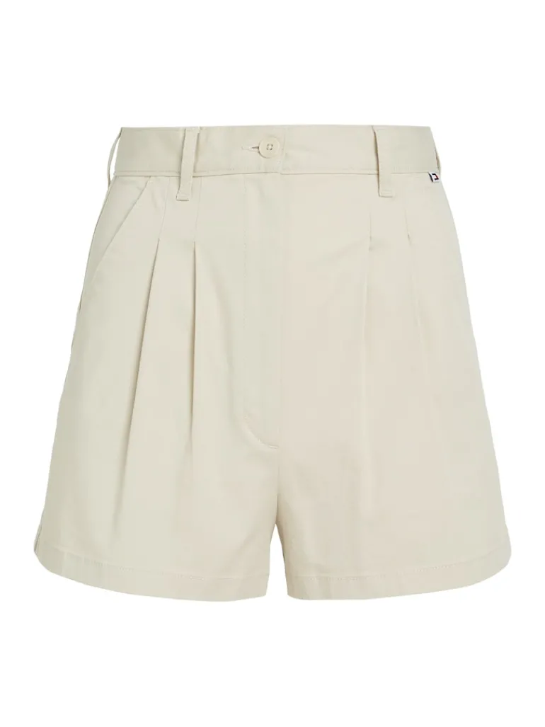 TJW CLAIRE HR PLEATED SHORTS newsprint