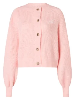 TJW COSY SIGANTURE CARDIGAN aloha pink