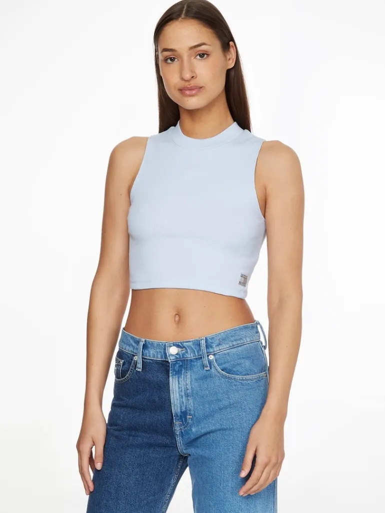 TJW CROP WORLDWIDE ZIP THRU stony beige