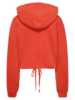 TJW CRP GMD SCRIPT HOODIE bright vermillion