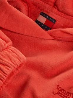 TJW CRP GMD SCRIPT HOODIE bright vermillion