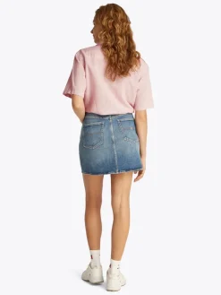 TJW CRP LINEN SS SHIRT precious pink-stripe
