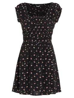 TJW DITSY GEO MINI DRESS ditsy geo print