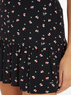 TJW DITSY GEO SUPER MINI SKIRT ditsy geo print