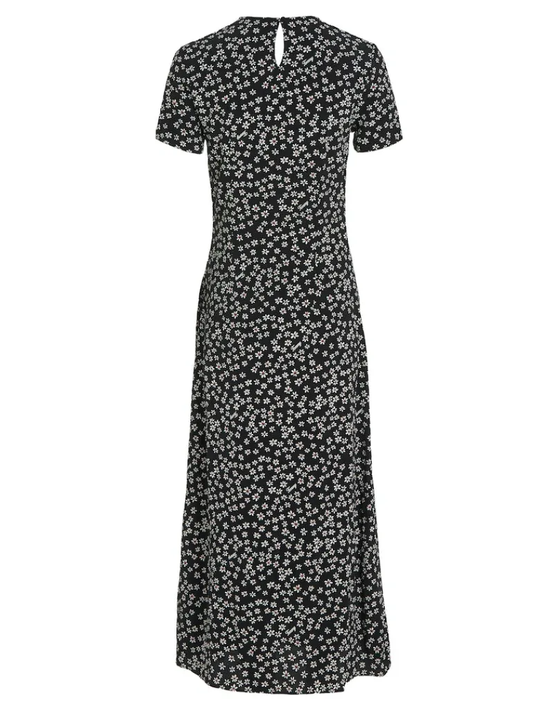 TJW DITSY MIDI SLIT DRESS ditsy daisy aop