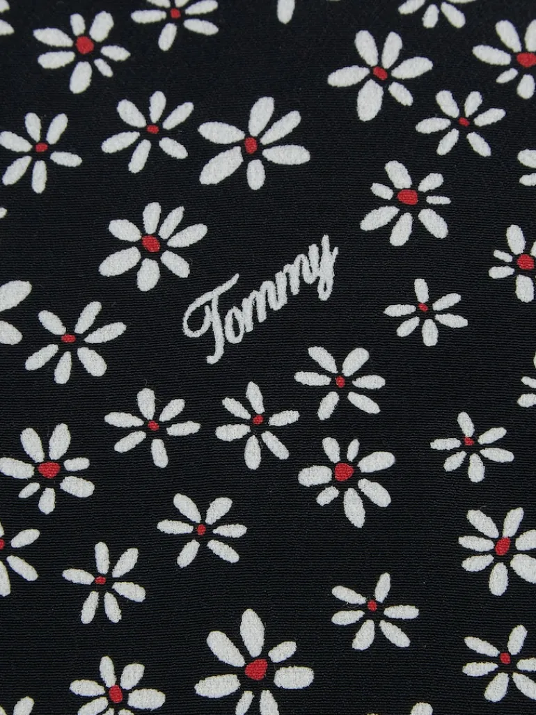 TJW DITSY MIDI SLIT DRESS ditsy daisy aop