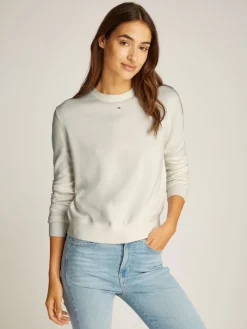 TJW ESSENTIAL CREW SWEATER EXT ancient white
