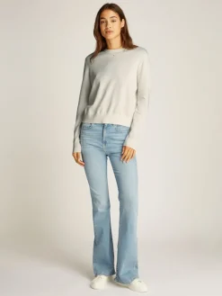 TJW ESSENTIAL CREW SWEATER EXT ancient white