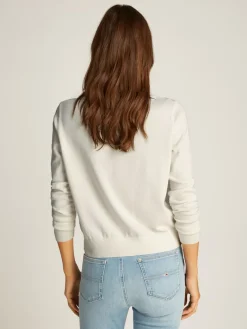 TJW ESSENTIAL CREW SWEATER EXT ancient white