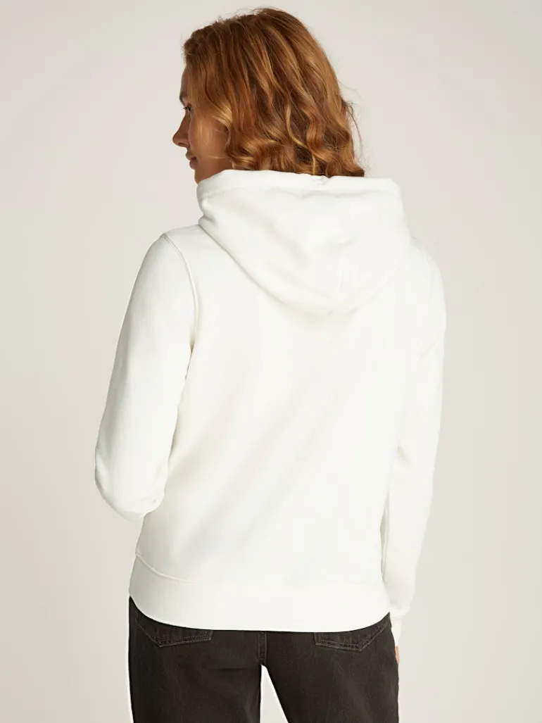 TJW ESSENTIAL LOGO 2 HOODIE ancient white