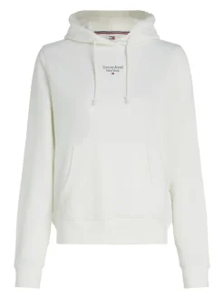 TJW ESSENTIAL LOGO 2 HOODIE ancient white