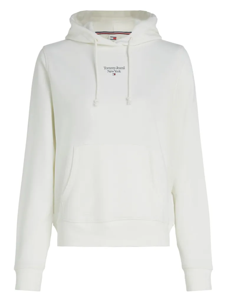 TJW ESSENTIAL LOGO 2 HOODIE ancient white