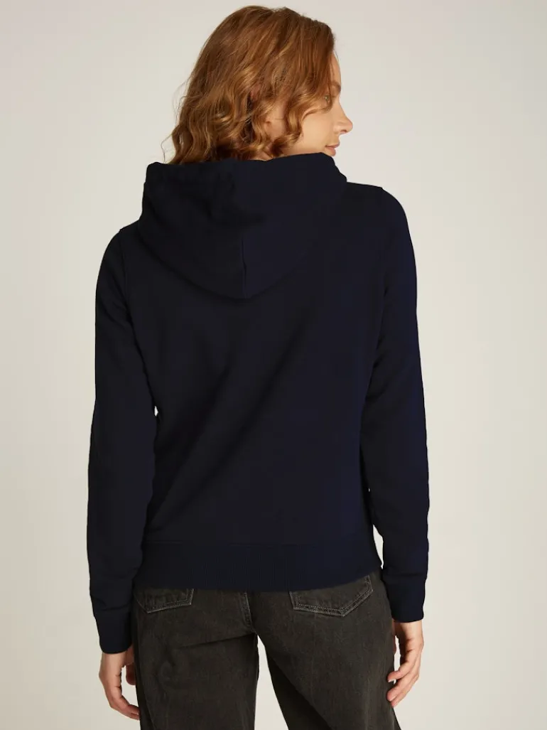 TJW ESSENTIAL LOGO 2 HOODIE dark night navy