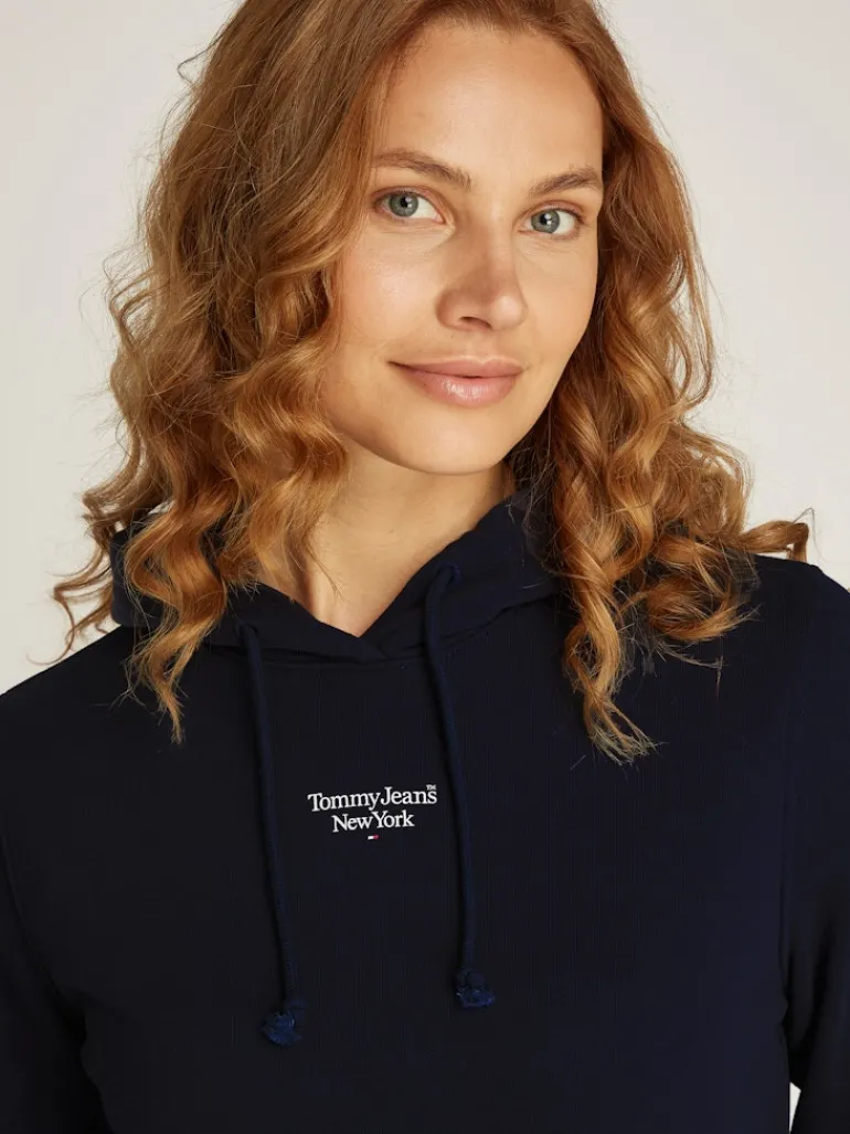 TJW ESSENTIAL LOGO 2 HOODIE dark night navy