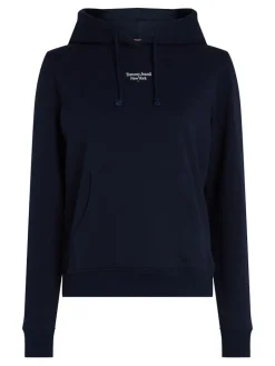 TJW ESSENTIAL LOGO 2 HOODIE dark night navy