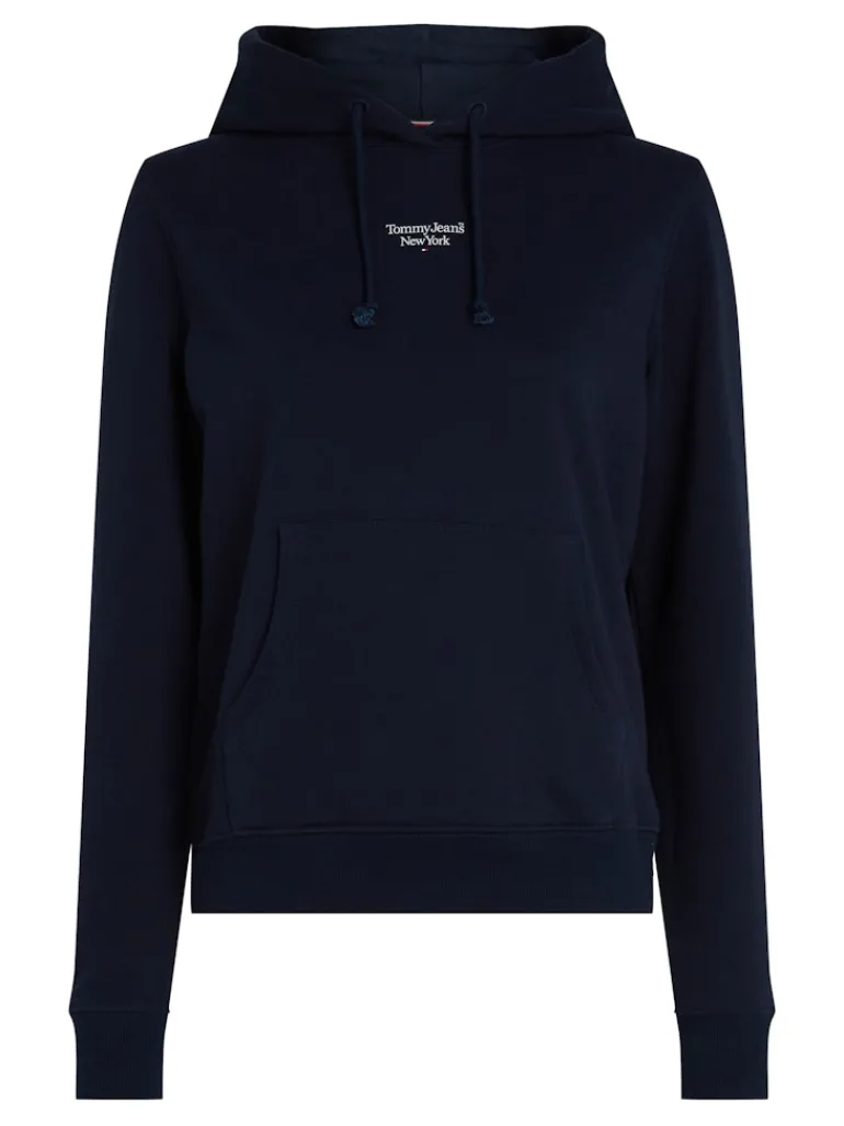 TJW ESSENTIAL LOGO 2 HOODIE dark night navy