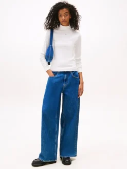 TJW ESSENTIAL MOCK NECK ecru
