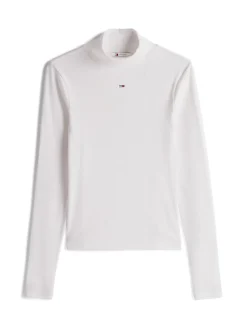 TJW ESSENTIAL MOCK NECK ecru