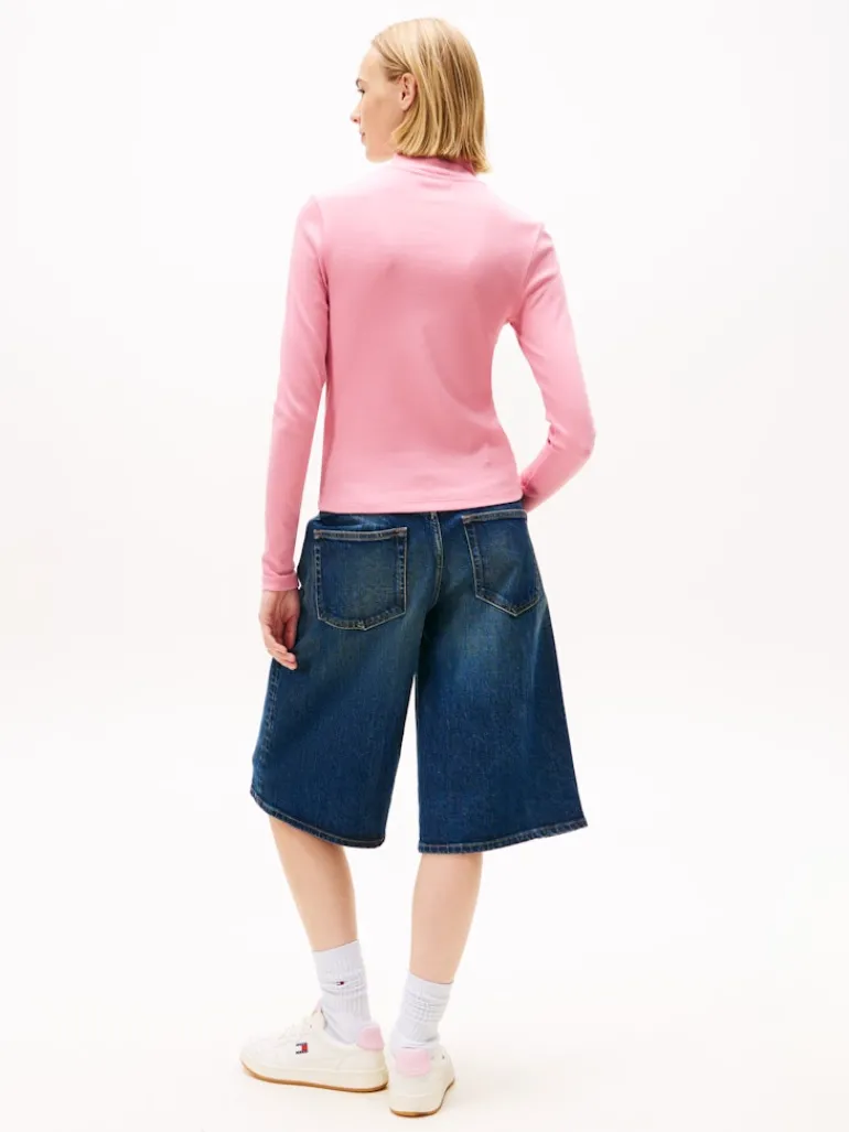 TJW ESSENTIAL MOCK NECK mystic pink