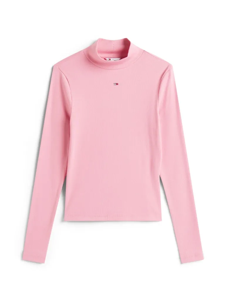 TJW ESSENTIAL MOCK NECK mystic pink