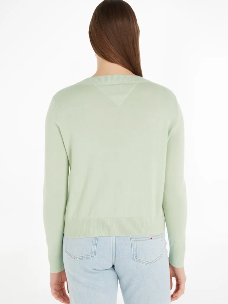 TJW ESSENTIAL VNECK SWEATER faded willow