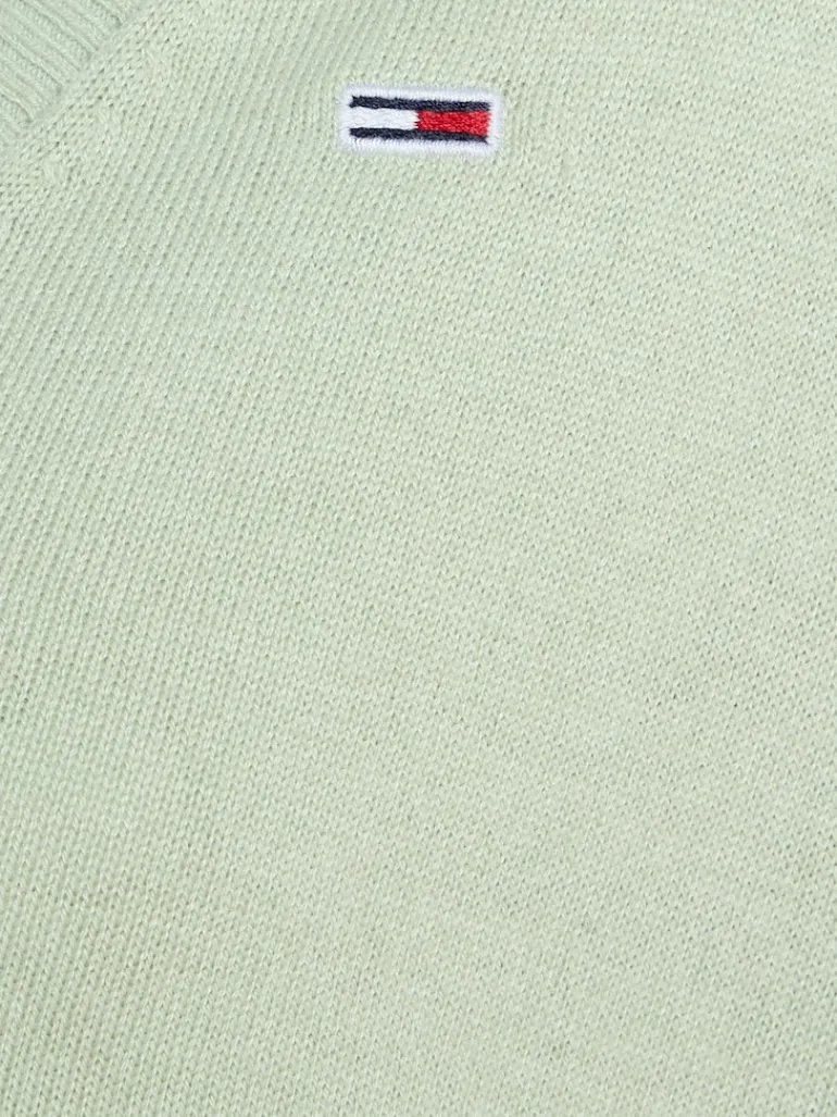 TJW ESSENTIAL VNECK SWEATER faded willow