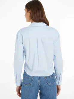 TJW FRONT TIE SHIRT breezy blue