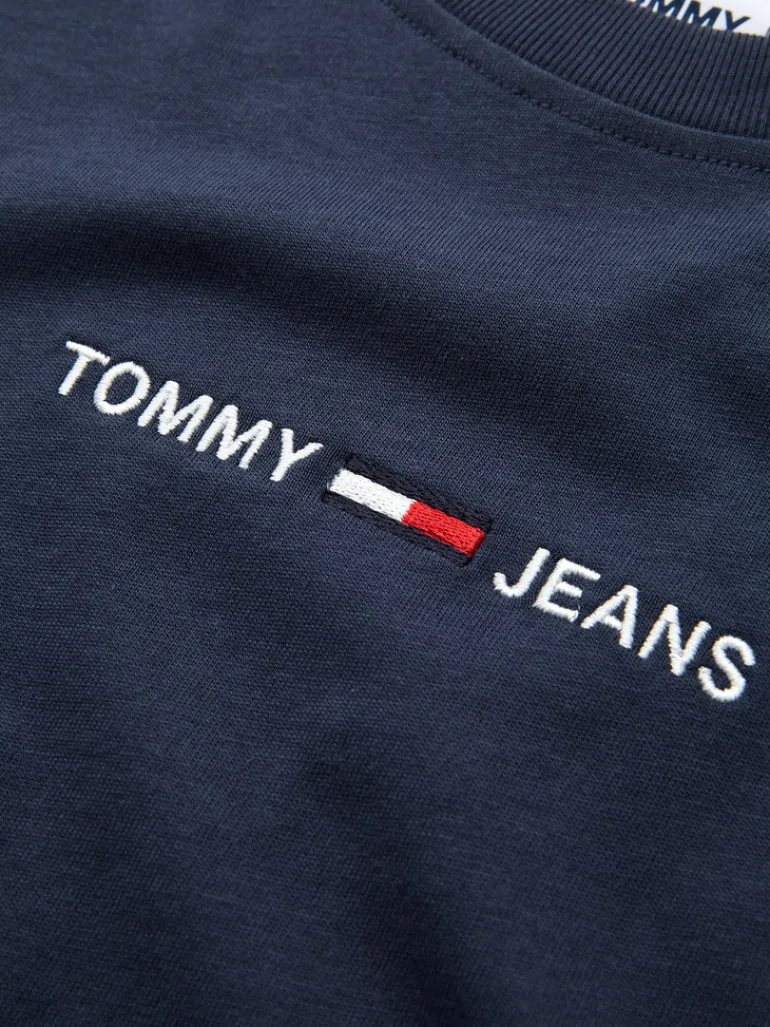 TJW LINEAR LOGO TEE twilight navy
