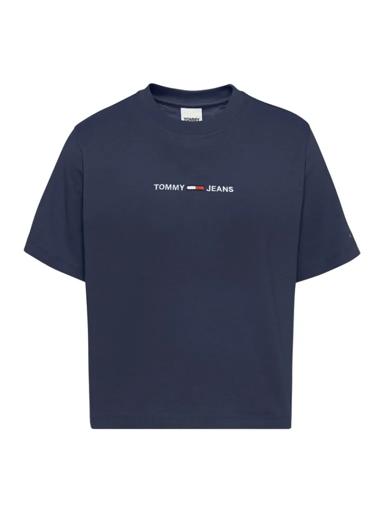 TJW LINEAR LOGO TEE twilight navy